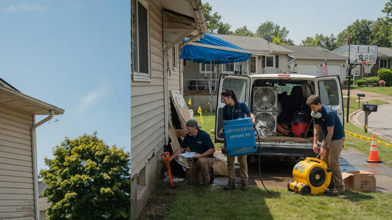 Ceiling Leak Cleanup in Patton, PA near me